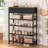 Shoe Rack, 5 Tier Shoe Storage Organizer With 2 Drawers, For 16-20 Pairs Of Shoes-1204302679