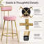 Tabouret de comptoir 26 po Lovette-1879318547