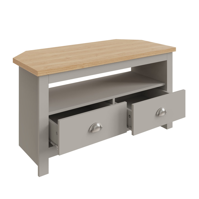 Loretta Corner TV Stand for TVs up to 42", Grey