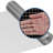 Hardware Cloth 1/2 Inch 48inx100ft 19 Gauge Vinyl Coated Square Chicken Wire Fence Mesh Roll-71213702