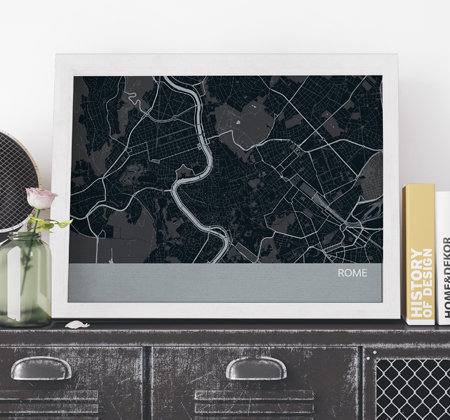 Single Picture Frame Print, White