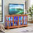 LED Curio Display Gorrell with Adjustable Shelves and Remote-Controlled LED Lighting, Perfect for Home or Office Decor-82546222