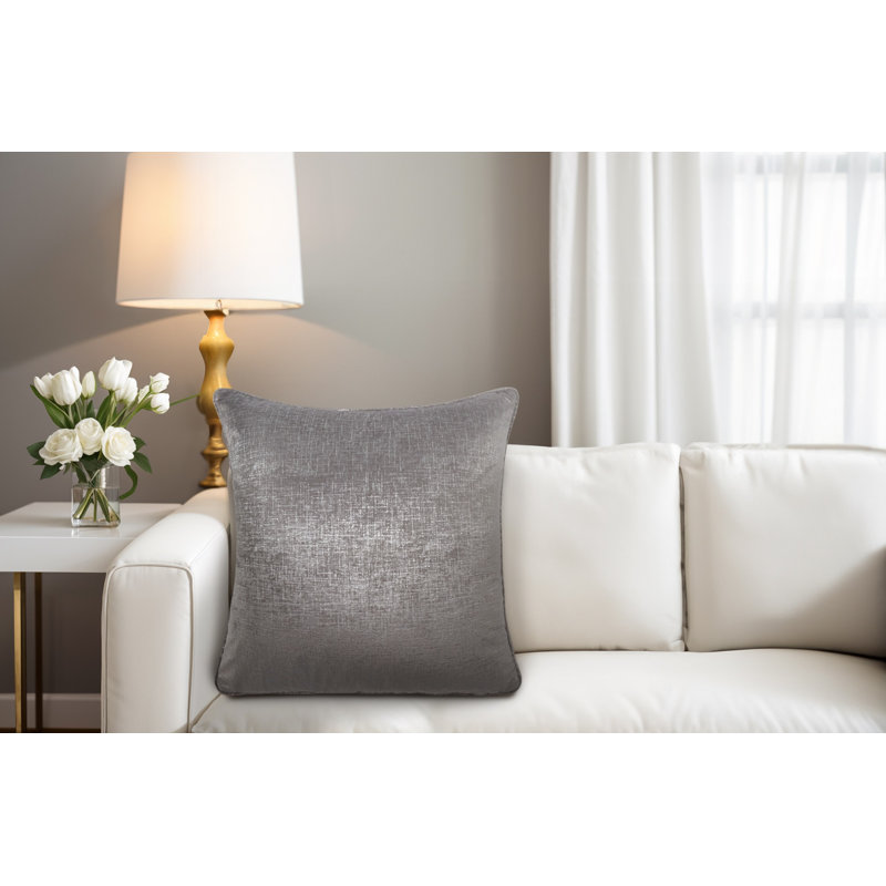 Alderon Velvet Square Pillow Cover & Insert