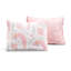 Ensemble de courtepointe en microfibre rose -413387119