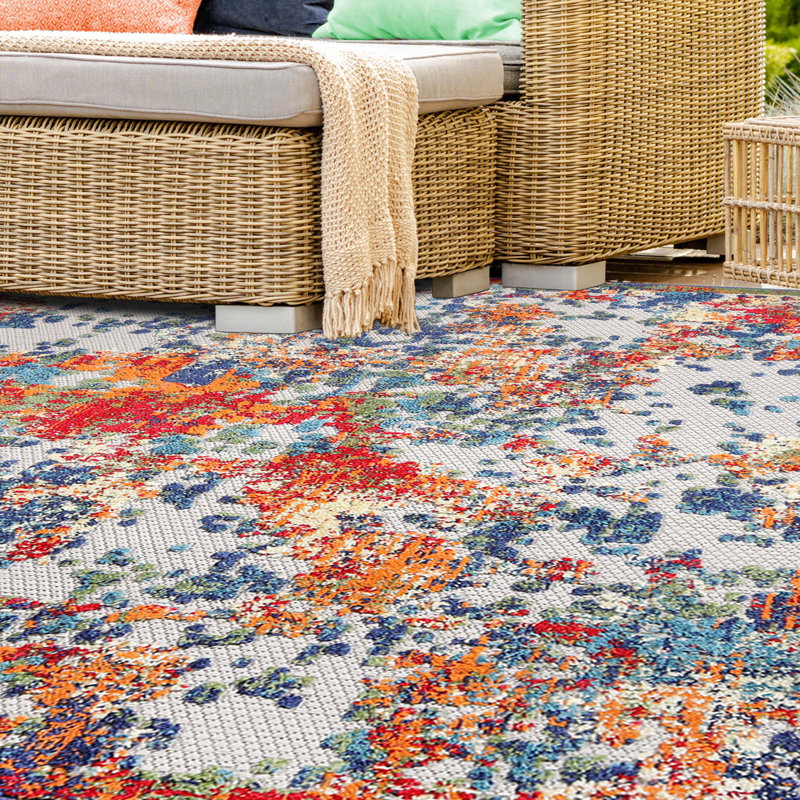 Tapis de jardin ou de patio Atthia, Rectangulaire 3 pi x 5 pi