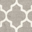 Tapis géométrique gris foncé / beige Ammundsen-125598506