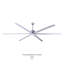 Ventilateur de plafond standard à 6 pales 96 pouces avec télécommande Trindle