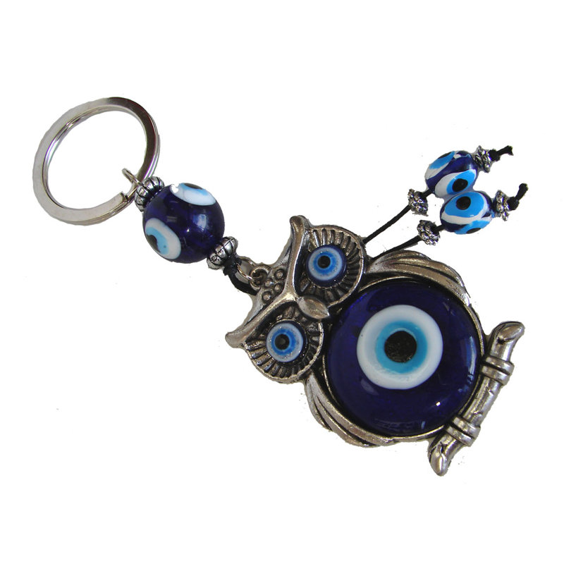 Porte-clés amulette Evil Eye