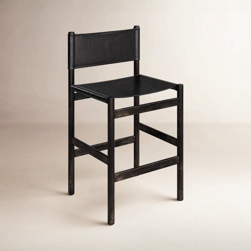 Tabouret Matisse, Tabouret de bar (siège d'une hauteur de 30,5 po), Noir, noir, noir, noir, Noir, noir, noir, noir