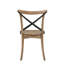 Ensemble de 2 chaises d'appoint rustiques Kendric