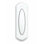 White Wireless Push Button Doorbell