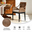 Fauteuil d'appoint rembourré en rotin tissé