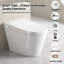 Bidet de toilette intelligent, siège à ouverture / fermeture automatique, avec sécheuse et eau chaude-122548326