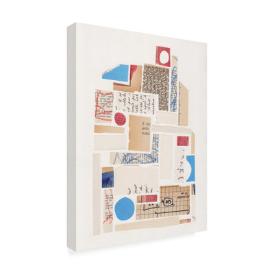 Œuvre bolognaise sur un collage de techniques mixtes 1, Alisa Galitsyna