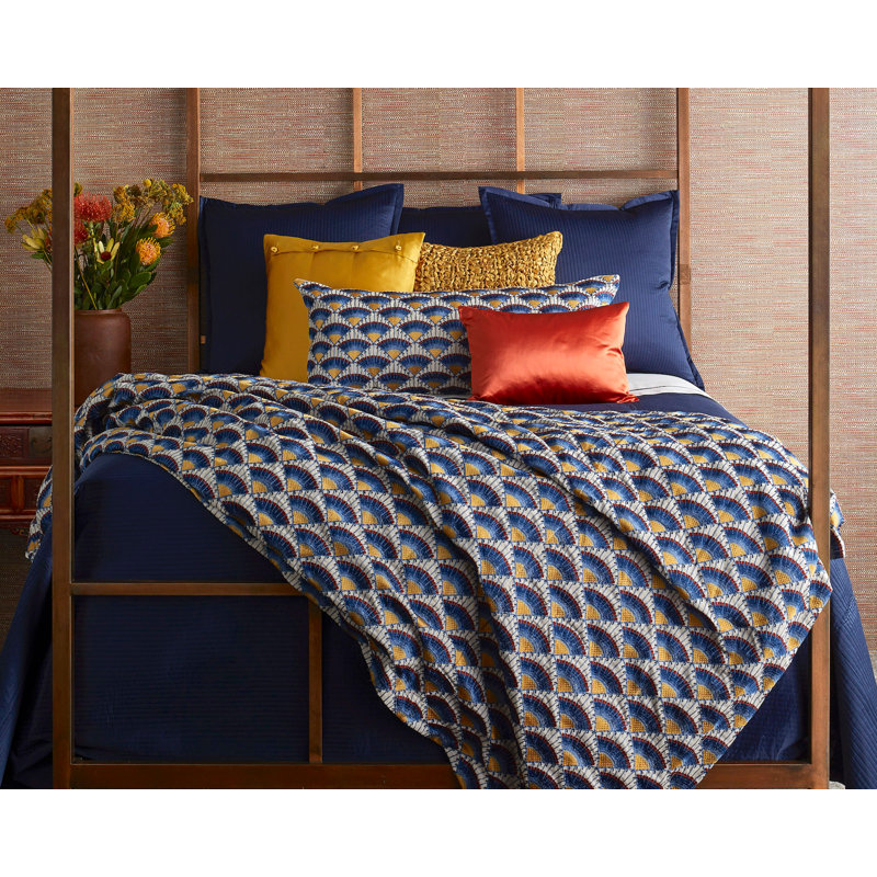 The Met x Ann Gish Maiolica Duvet, King Duvet Cover