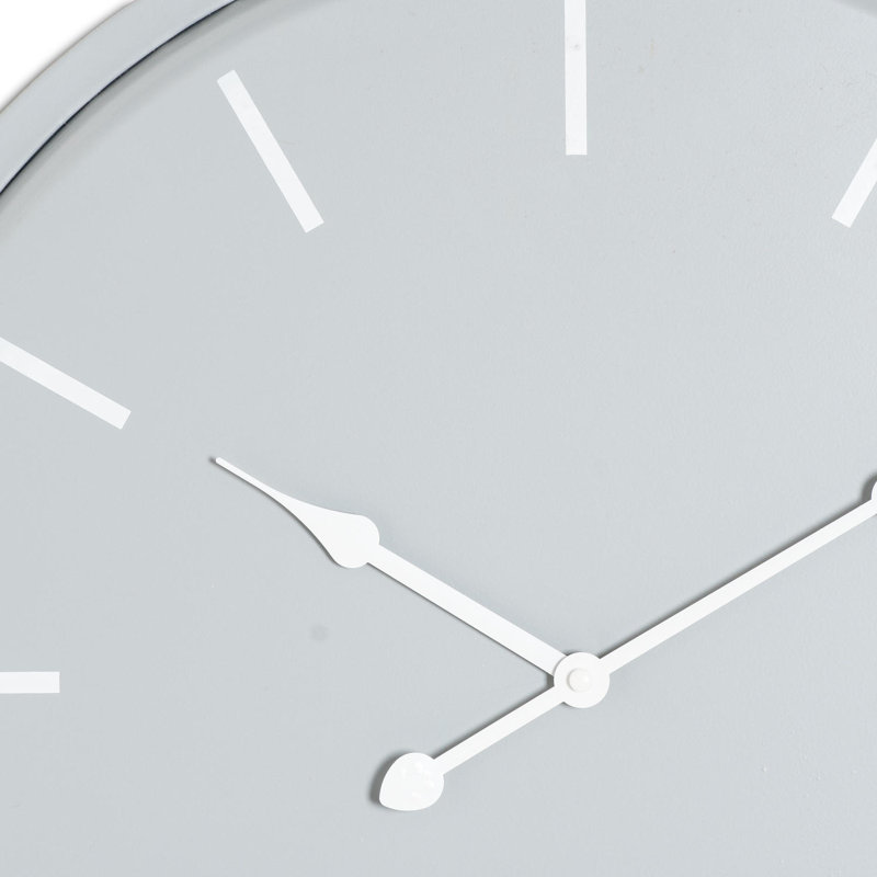 Anetia Wall Clock, Medium, Grey