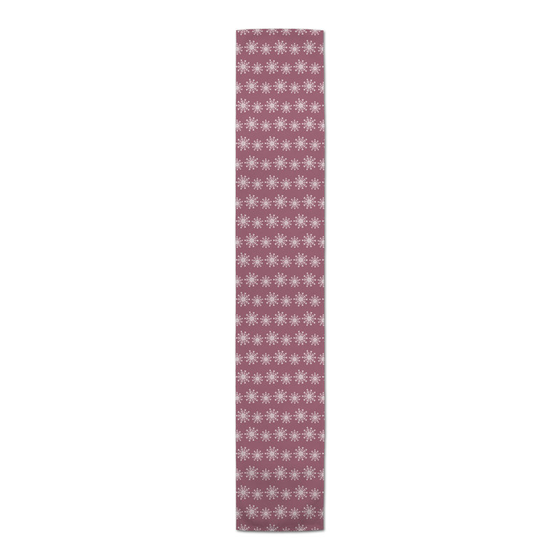 Engli Geometric Christmas Table Runner, 72" x 16"