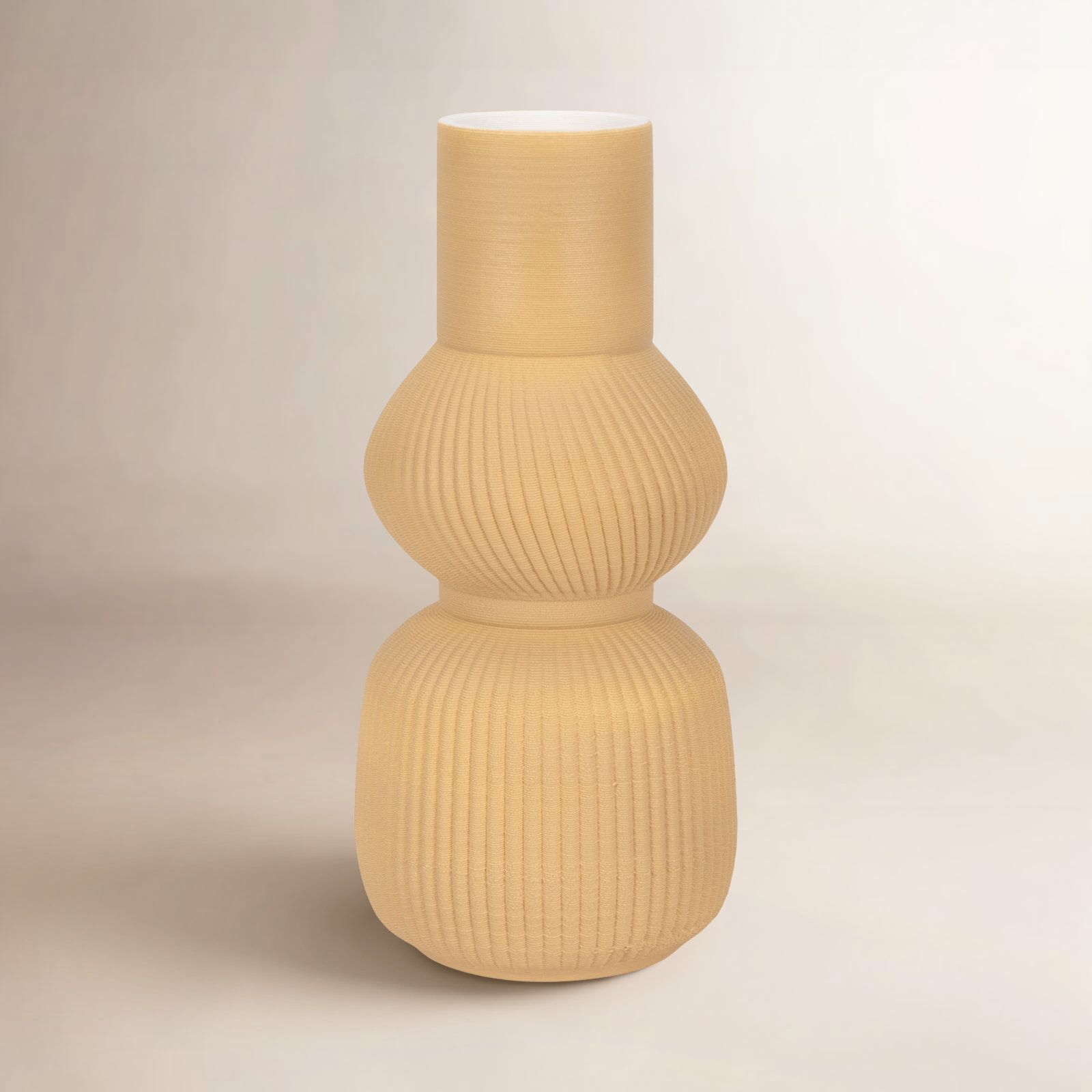 Caya Ceramic Table Vase, 12" H x 5" W x 5" D