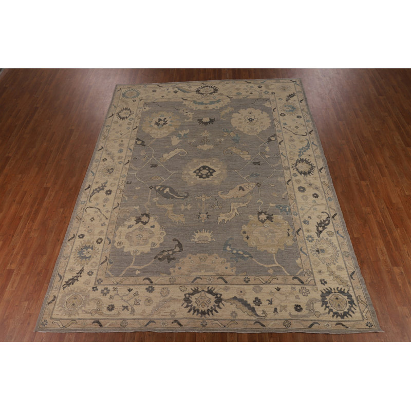 Vegetable Dye Oushak Turkish Area Rug
