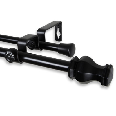 Gallager Adjustable Double Curtain Rod
