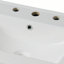 Meuble-lavabo de 30 po avec lavabo en céramique, tablette réglable et plateau basculant, meuble-lavabo avec pieds en bois massif, poignées en métal argenté et charnières à fermeture en douceur, gris-116234301