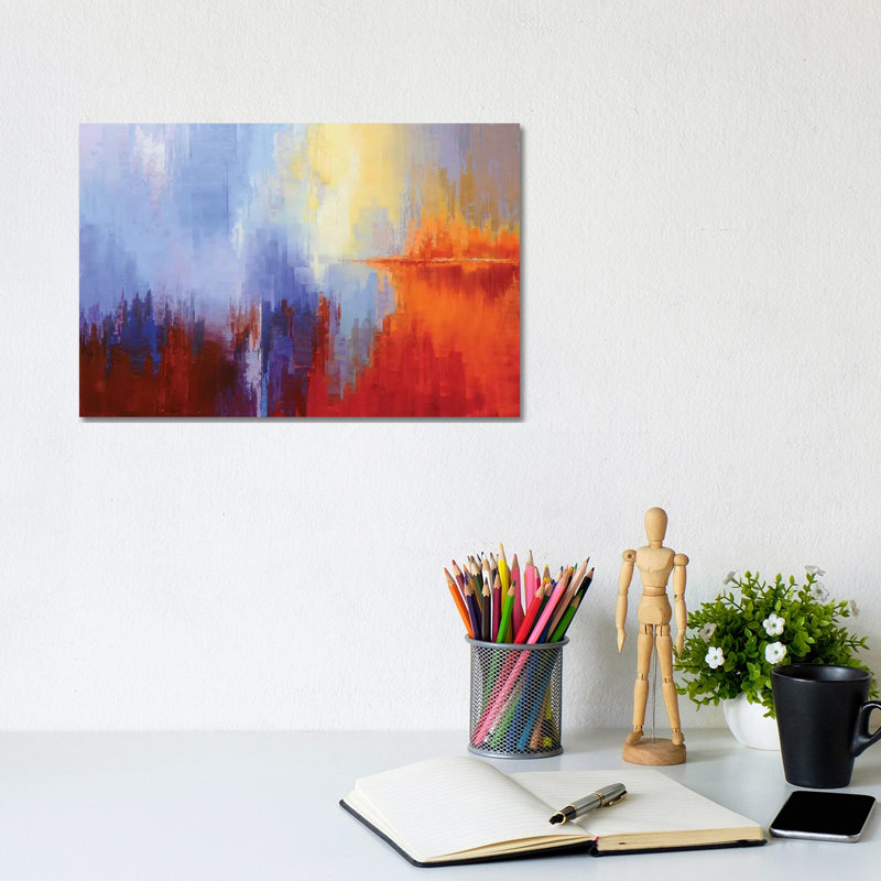 Ice And Fire by Tatiana Iliina - Gallery-Wrapped Canvas Giclée on Canvas, 20.32 cm H x 30.48 cm W, Canvas