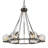 Kleist 6 - Light Dimmable Wagon Wheel Chandelier