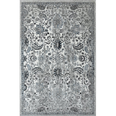 Tapis oriental gris Aleah