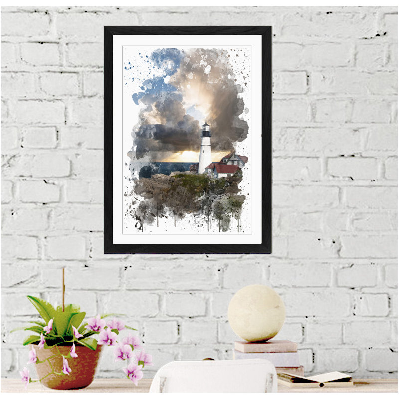 Print, 62cm H x 45cm W, Framed Picture