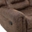 Mamata Classic and Overstuffed Soft Faux Leather Manual Reclining Corner Sectional-94320392-121423343