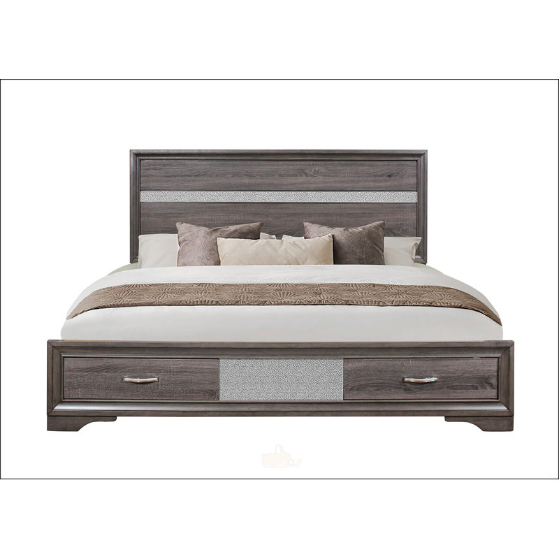 Grey Full Bed, Full
