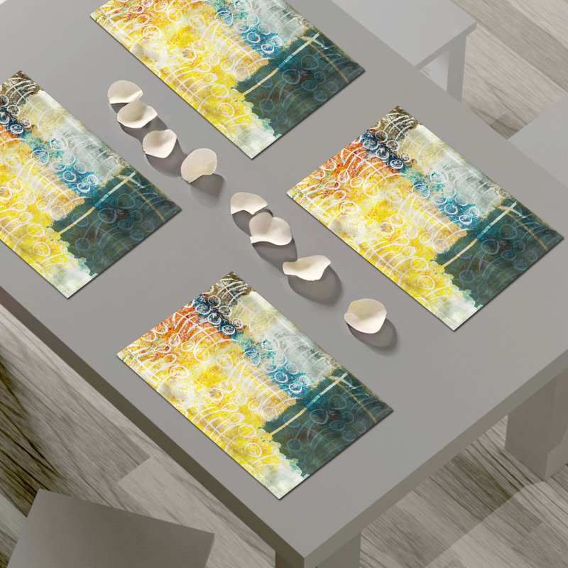 Polyester Abstract Placemat