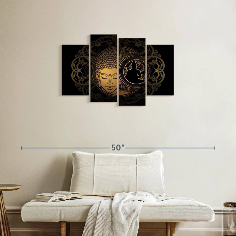 Adella Celestial Buddha, 22" H x 36" W