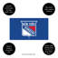 Full Colour PVC Mat, 16" x 28", New York Rangers