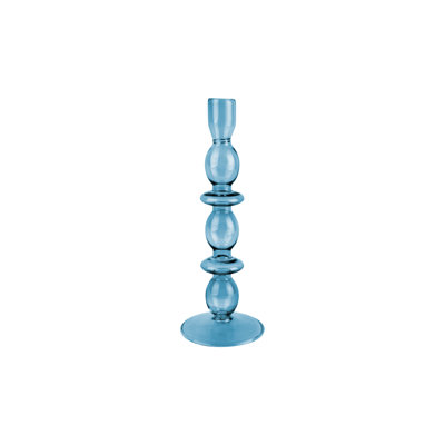 Glass Tabletop Candlestick