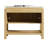 36'' Freestanding Cabinet with 2 Doors and Open Shelf