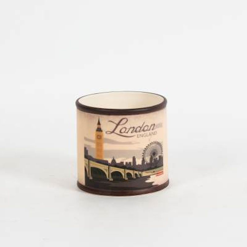 Pot à fleurs en céramique Amorim, H 3,94 po x l 4,13 po x P 4,13 po