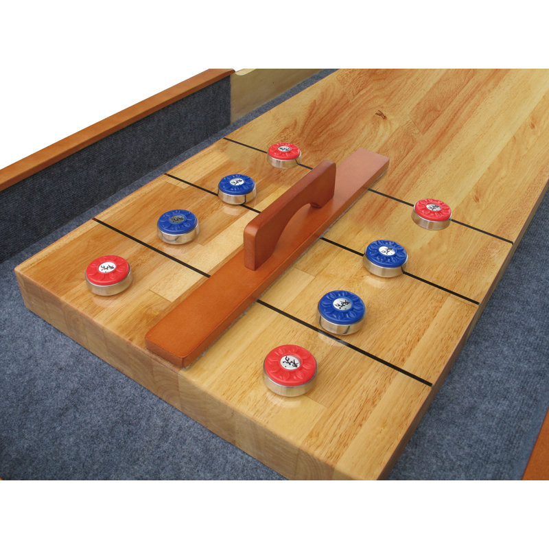 Telluride Honey Finish 16-Foot Shuffleboard Table