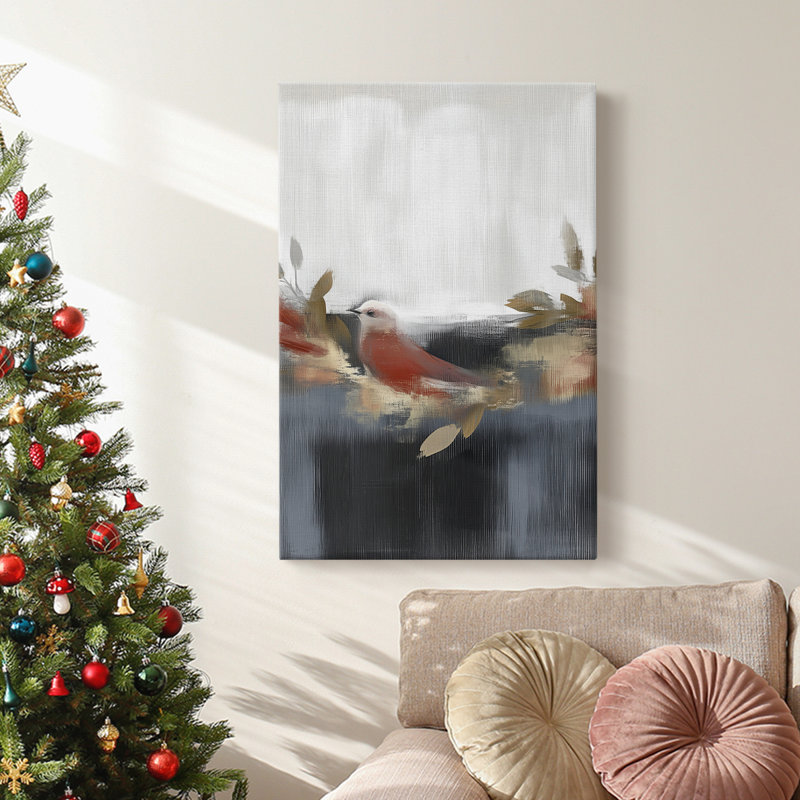 Art des Fêtes de Noël - Toile tendue avec châssis CCXII, H 60 po x l 40 po