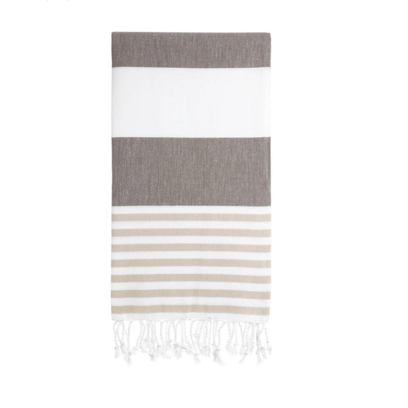 Serviette de plage Mahika, Brun