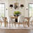 Upholstered Dining Chair with Metal Legs-624426183