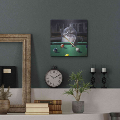 " Pool Shark " by Lucia Heffernan