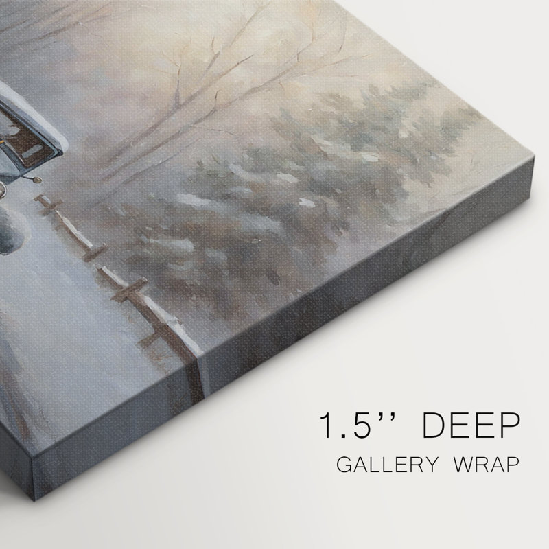 Paysages rétro-CXLII -Galerie enveloppée Cavas, 24 x 36