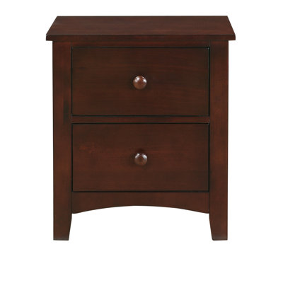 Sheffield 2 Drawer Nightstand by Canora Grey