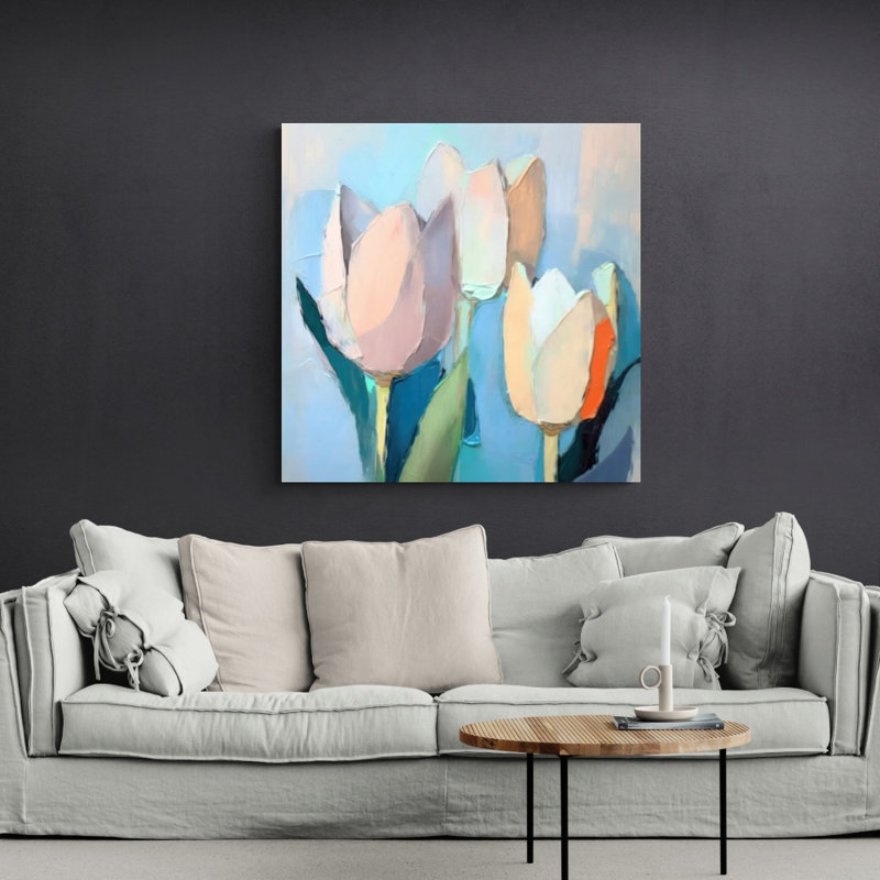 " Tulips 1 ", 15" H x 15" W