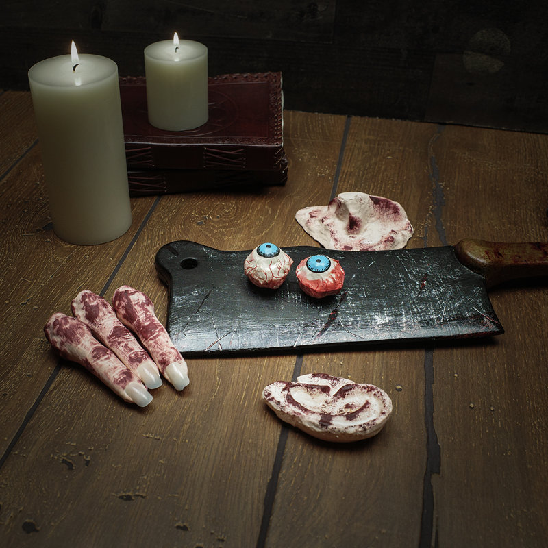 Accessoires de maison d'Halloween en caoutchouc