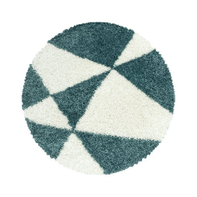 Tappahannock Shaggy Blue/Beige Rug