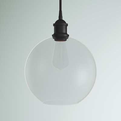 Luminaire suspendu sphère 1 lumière Baptista