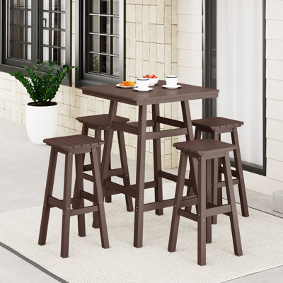 Laguna 5-Piece Square Bar Set