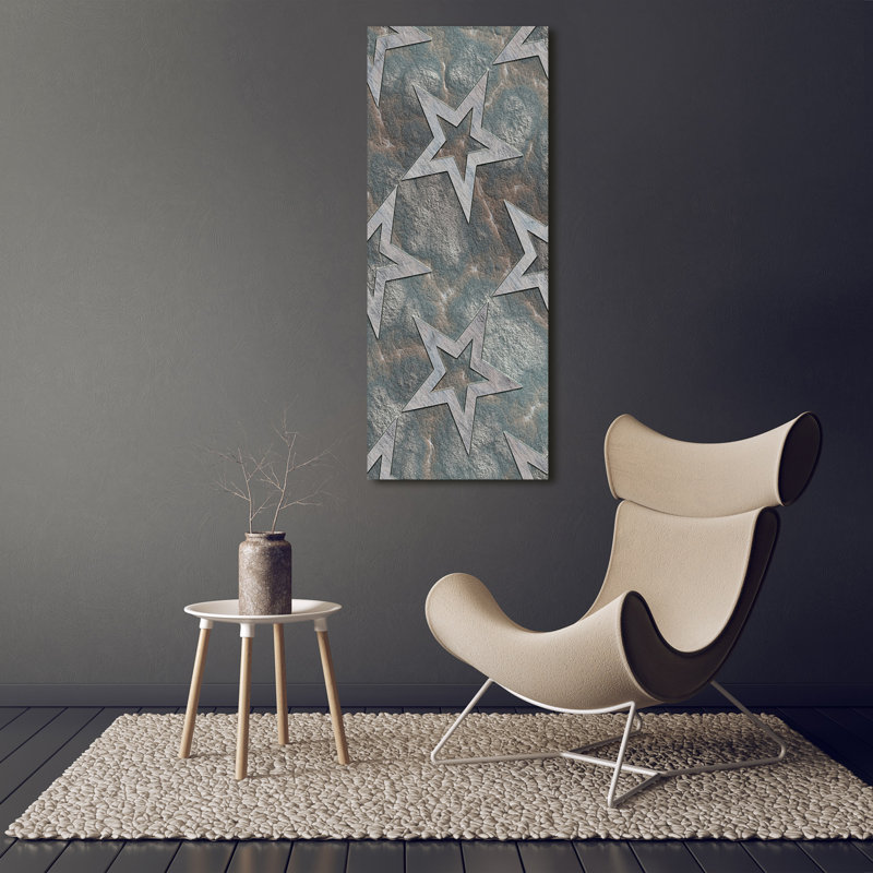 Stone Stars - Wrapped Canvas Print